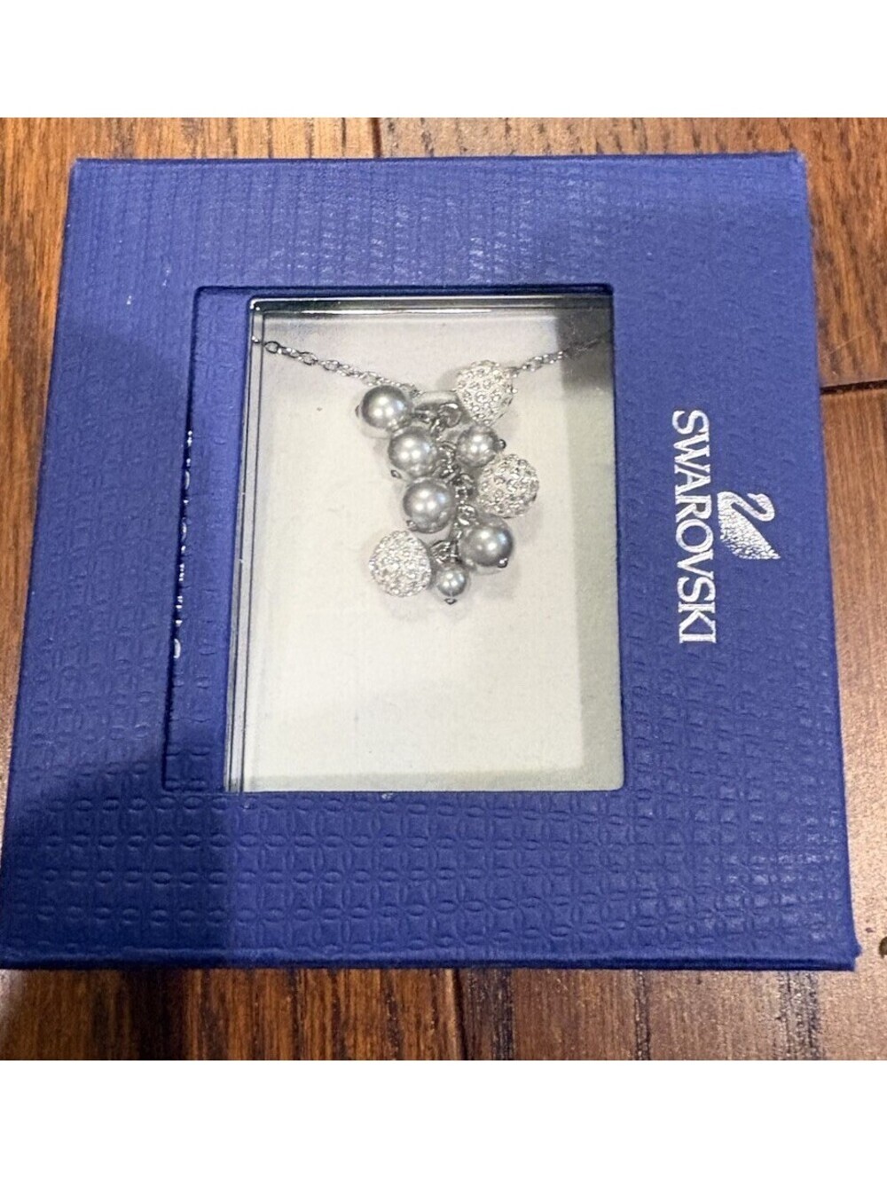 Swarovski Rumor Cluster Necklace New In Box